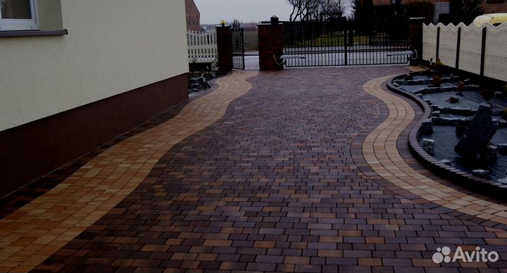 Тротуарная плитка 80 мм