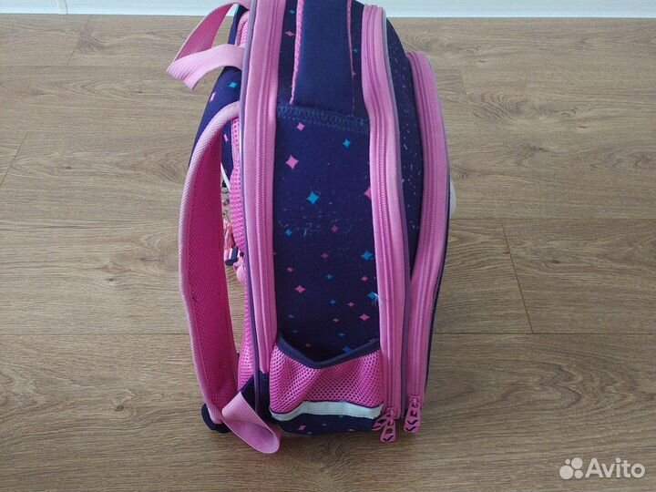 Рюкзак светящийся brauberg Little fox фиолетовый