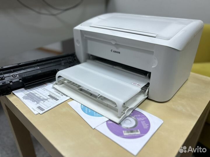 Принтер лазерный Canon LBP-3010 Printer White
