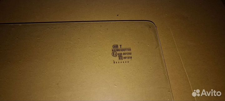 Стекло заднее правое ваз 2109