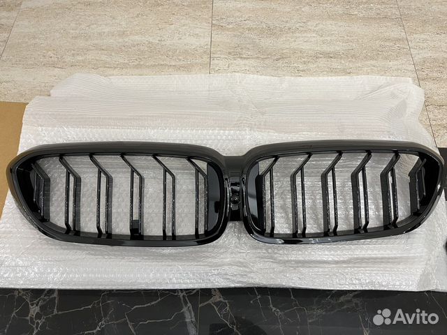 Решетка радиатора на Бмв G30 до рестайлинг