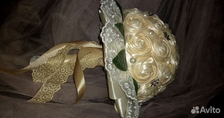 Свадебный букет невесты дублер