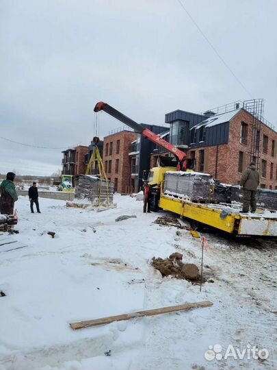 Аренда и услуги манипулятора, стрела 3 т, 11 м, борт 7 т, 6.2 м