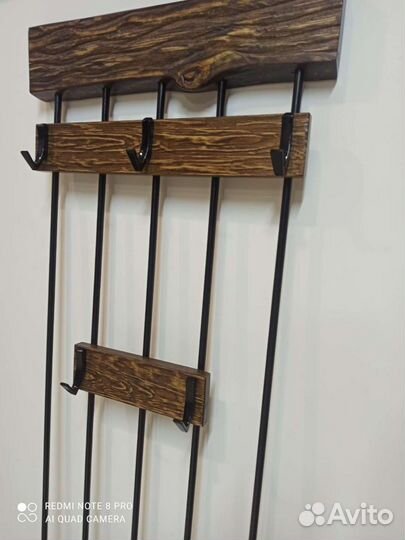 Вешалка Новая Настенная Лофт