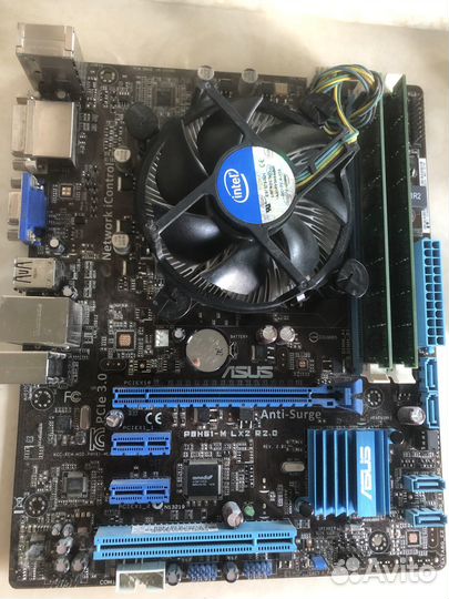 Сборка asus P8H61-M LX2 R2.0/G2010/8Gb