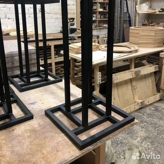 Подстолье из металла лофт