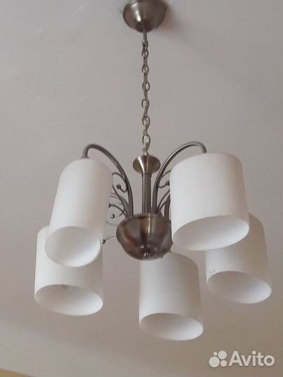 Люстра потолочная бу