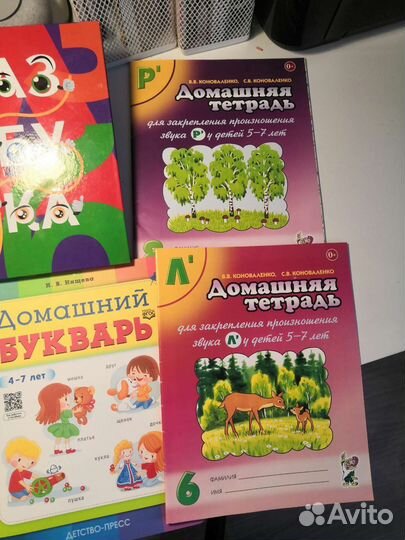 Рабочие тетради и учебные пособия