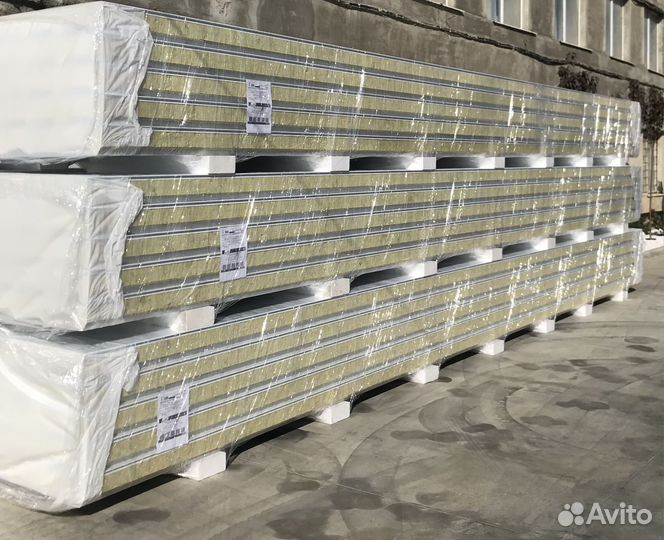 Фасадные сэндвич-панели под заказ