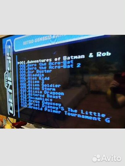 Приставка Sega Genesis 16 бит