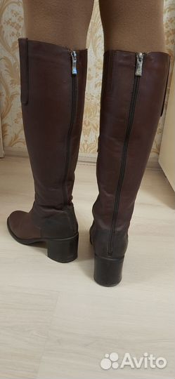 Сапоги женские натуральная кожа размер 39