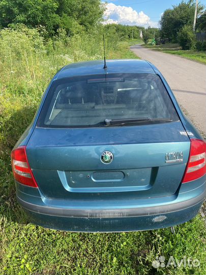Крышка багажника skoda octavia a5 лифтбэк