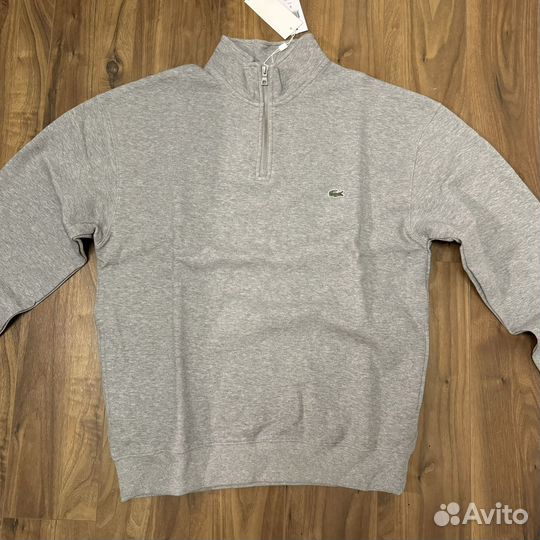 Толстовка Lacoste half zip (XL-L) ориг