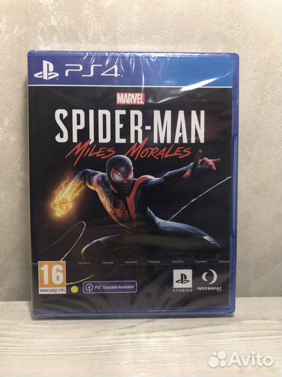 Игры PS4: Человек-паук Майлз Моралес