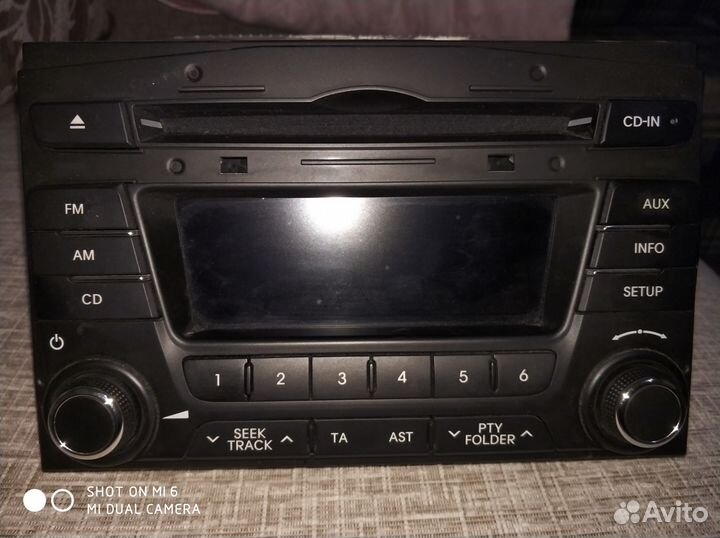 Штатная магнитола на киа оптима 2012