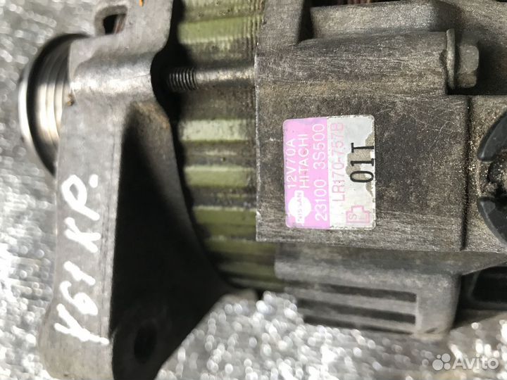 Nissan Patrol Y61 генератор