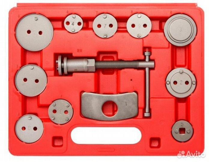 Набор для сжатия, утапливания тормозных цилиндров