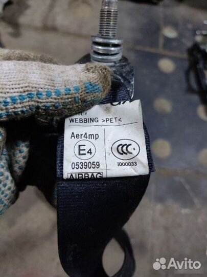 Ремень безопасности передний левый Mitsubishi Asx