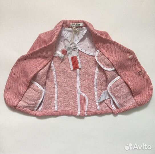 Пиджак 70-76 рост мальчик хлопок Италия