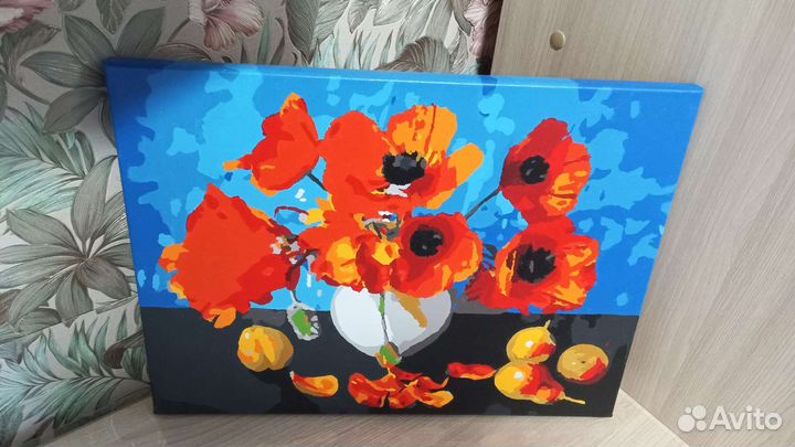 Картина по номерам новая