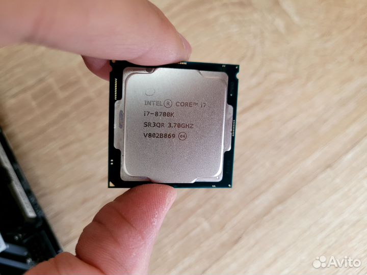 Процессор Intel core i7-8700k