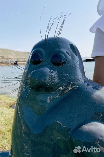 Сувенир панно с Байкала Нерпа