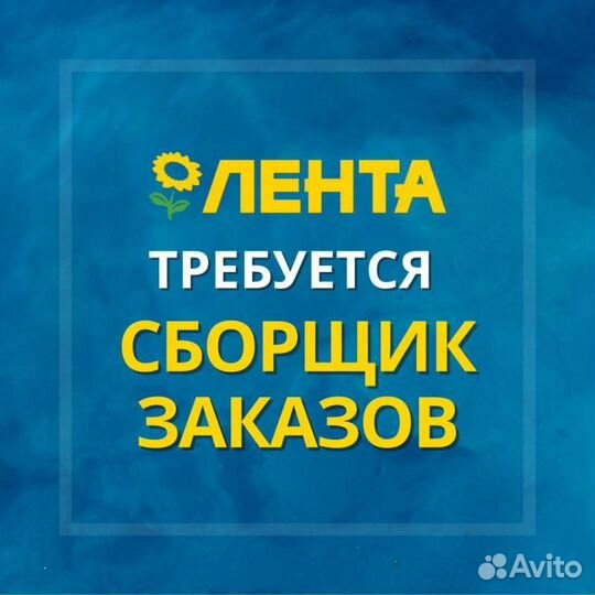 Сборщик в супермаркет (Лента)