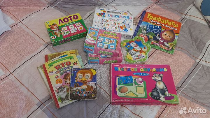 Детские пазлы пакетом