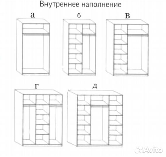 Распашной шкаф на балкон от производителя