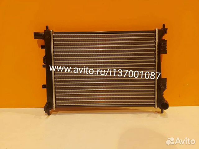 Радиатор охлаждения hyundai solaris rio 3
