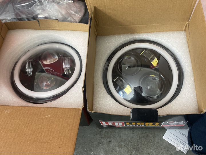 Фара triumph harley davidson