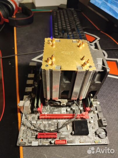 Сборка мать + проц +16озу +кулер