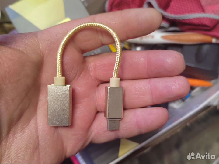 OTG кабель Tipe-c