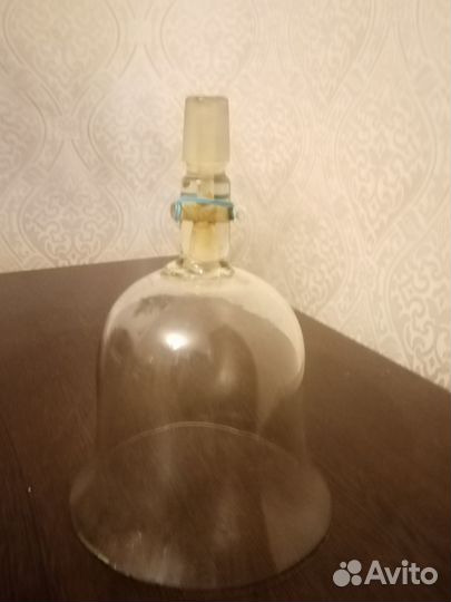 Колокол стеклянный с краном
