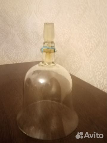 Колокол стеклянный с краном