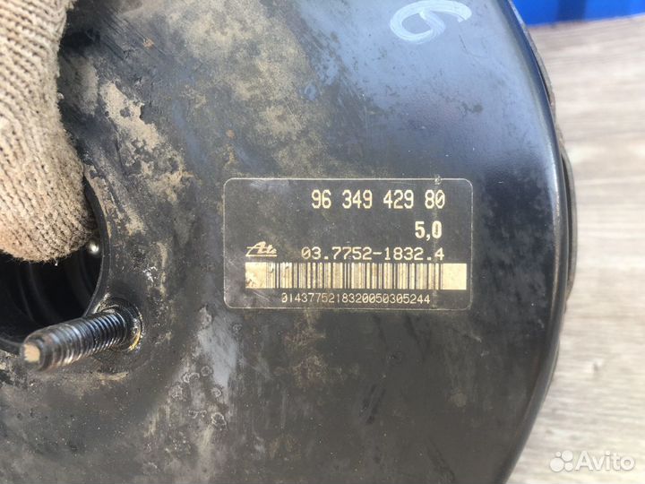 Вакуумный усилитель тормозов Пежо 206 Peugeot 206