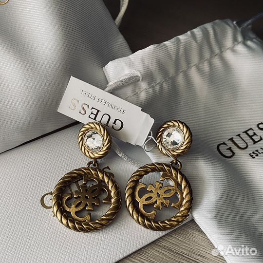 Серьги Guess оригинальные