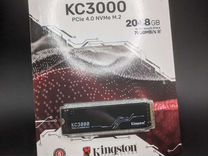Kingston 2TB NVMe 7000MB Новый KC3000