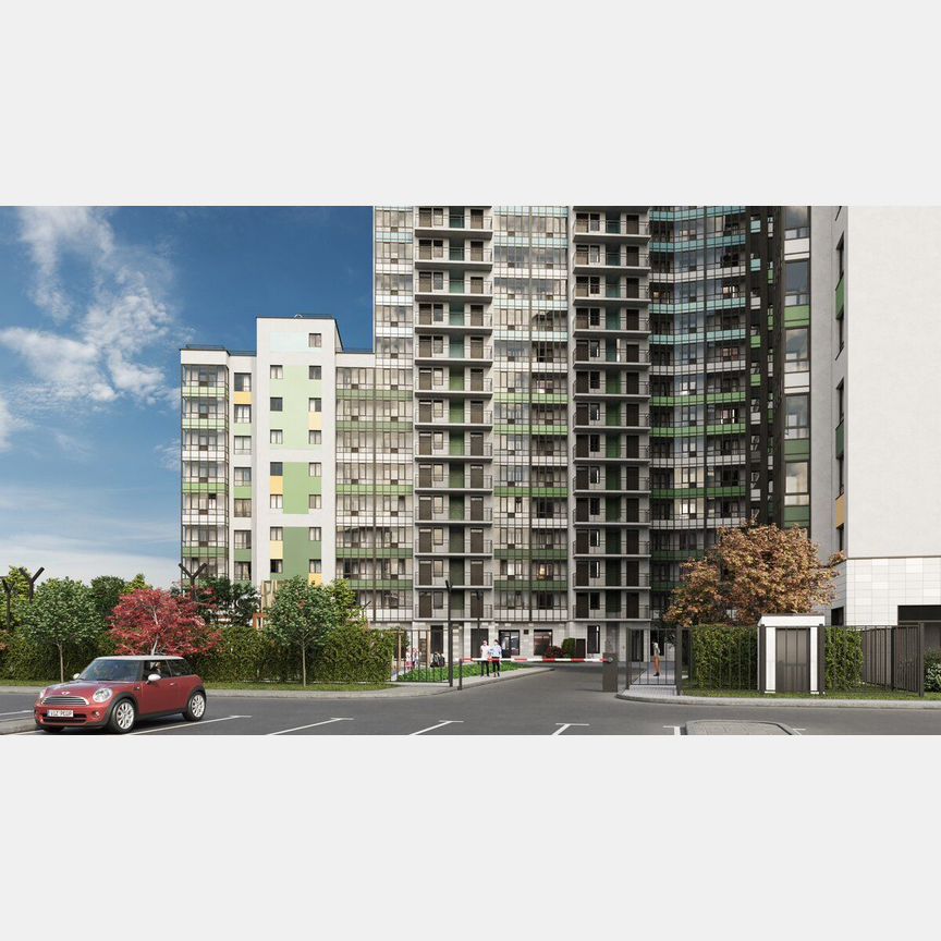 2-к. квартира, 48,3 м², 7/18 эт.