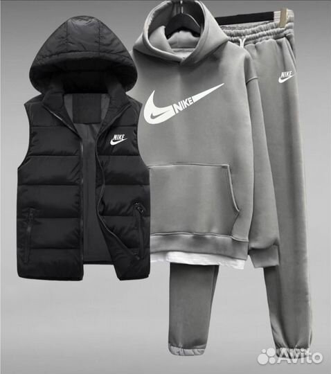 Спортивный костюм с жилетом