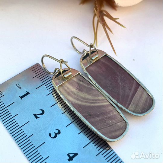 Комплект украшений из Яшмы