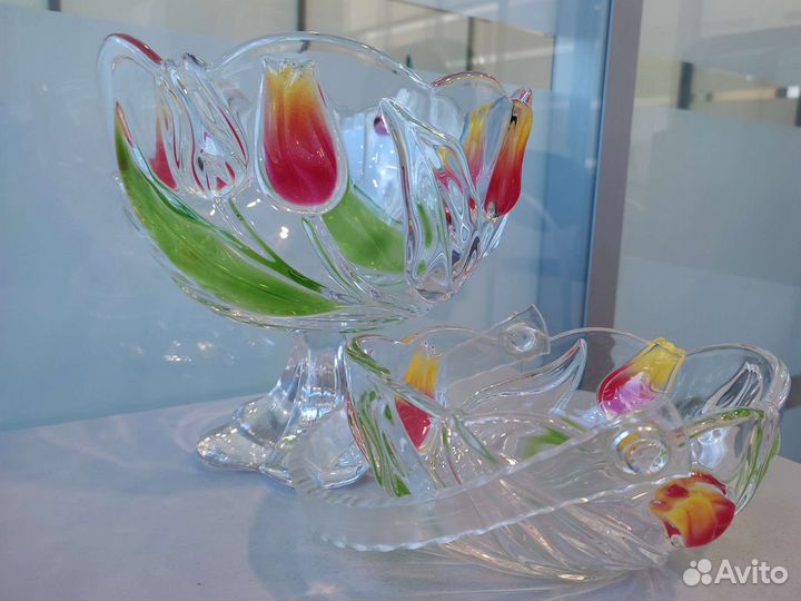 Фруктовница и конфетница Walther Glas, Германия