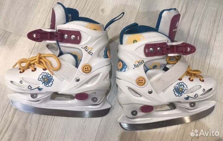 Коньки детские раздвижные