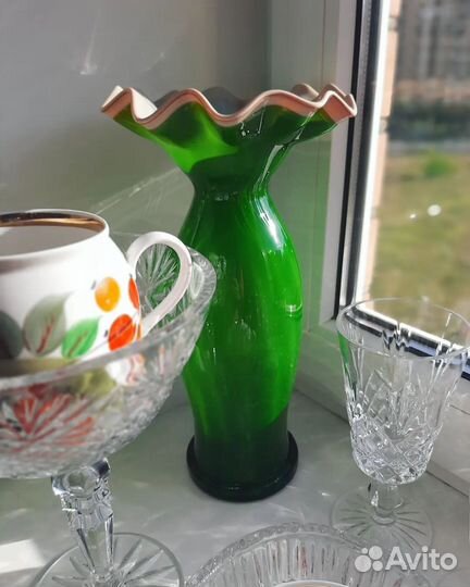 Редкая большая ваза Красный Май СССР