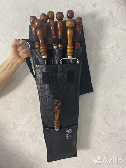 Набор шампуров в чехле, для шашлыка