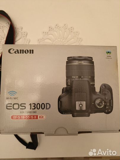 Фотоаппарат canon eos1300d