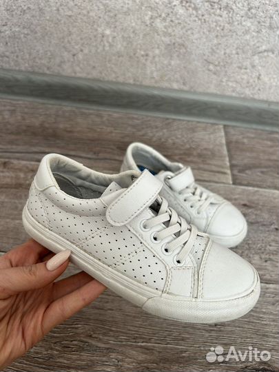 Кеды белые для девочки 31