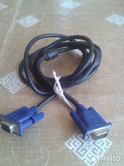 Кабель монитора. Кабель питания