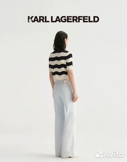 S,M Новое Поло футболка karl lagerfeld оригинал