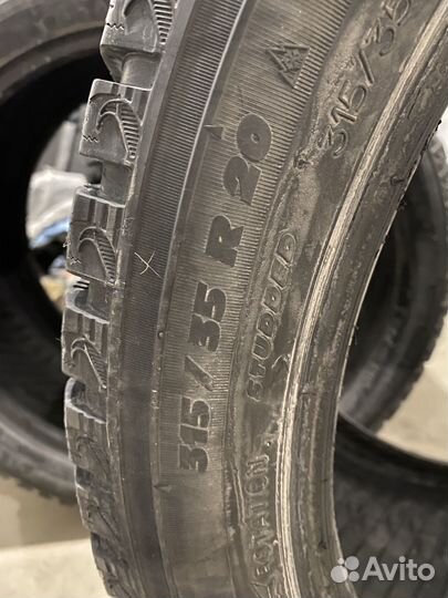 Michelin Latitude X-Ice North 3 275/40 R20 и 315/35 R20